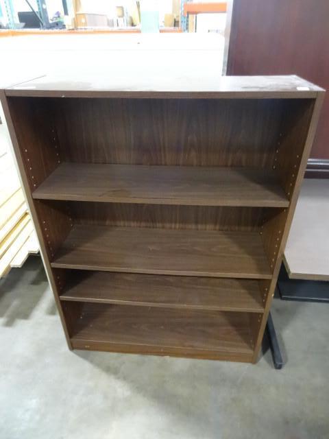 lot 110 image: Lamintae book case. 36 x 12 x 48...