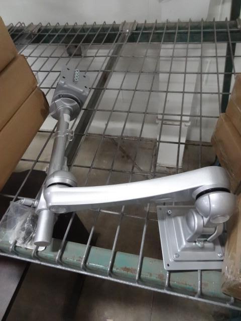 lot 181 image: Desk mount adjustable monitor stand...
