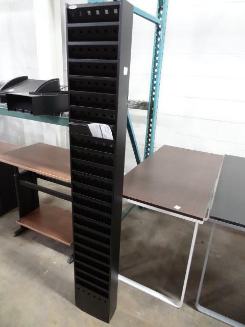 lot 187 image: Wall hanging metal file sorter...
