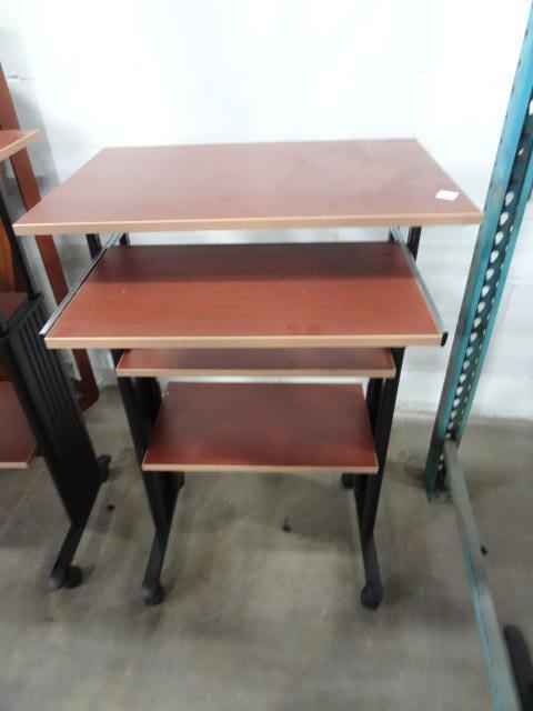 lot 195 image: Adjustable height portable computer...