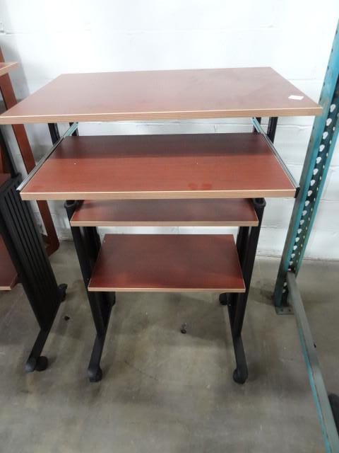 lot 197 image: Adjustable height portable computer...