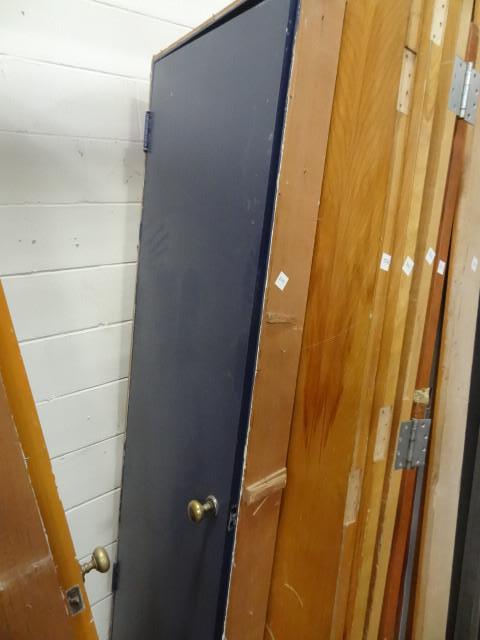lot 219 image: 24 x 80 wood hollow door...
