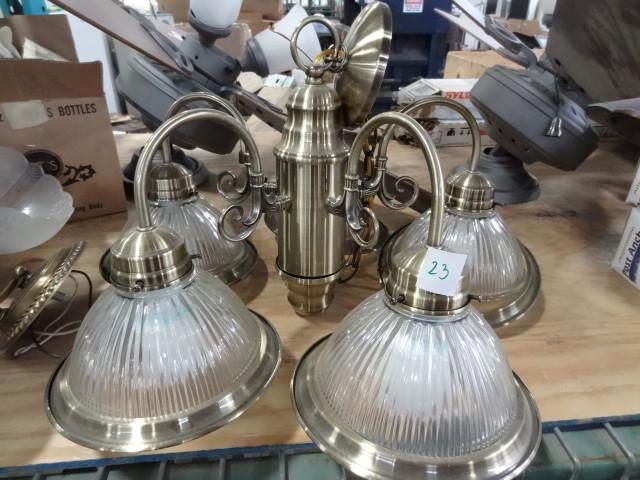 lot 23 image: Decorative ceiling light....