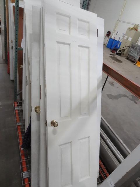 lot 245 image: 24 x 79 solid wood door...