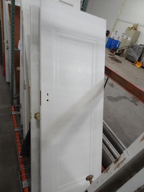 lot 246 image: 30 x 77 solid wood door...