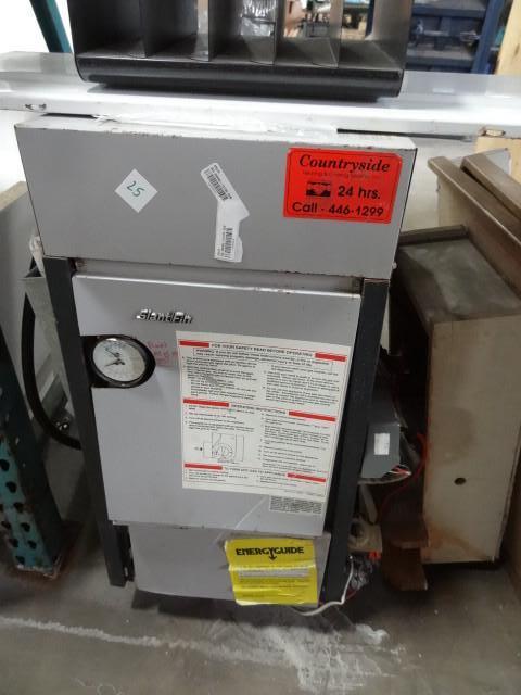 lot 25 image: Slant fin gas fired boiler. Model S...