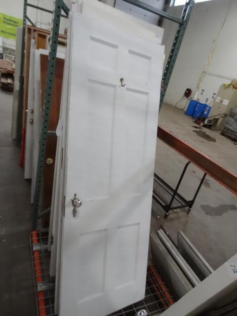 lot 253 image: 28 x 79 solid wood door...