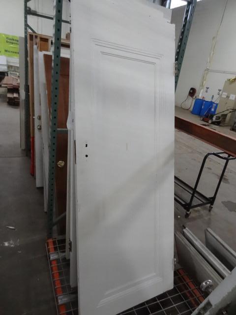 lot 254 image: 30 x 79 solid wood door...