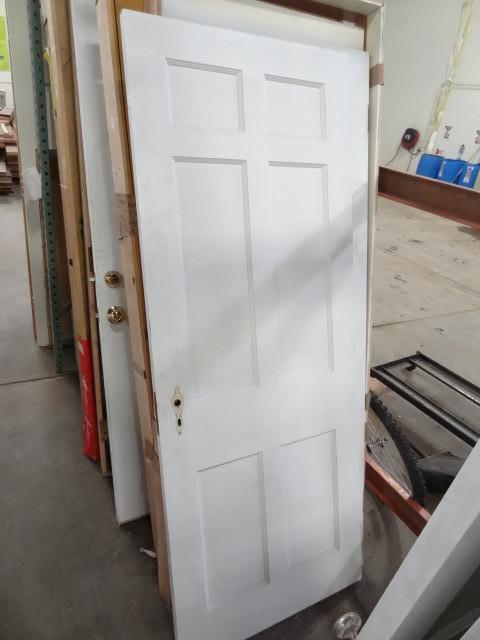 lot 265 image: 30 x 76 solid core door...
