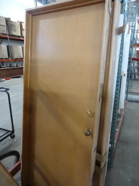 lot 267 image: 32 x 80 solid door...