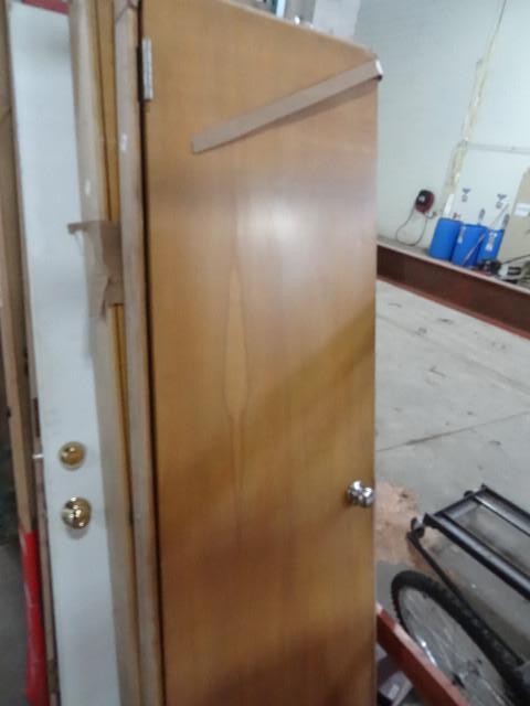 lot 268 image: 24 x 80 solid door...
