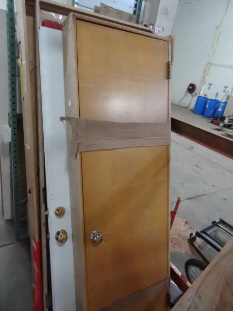 lot 269 image: 24 x 80 solid door...