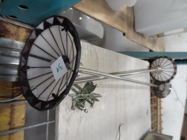 lot 39 image: 2 decorative pendulum lights...