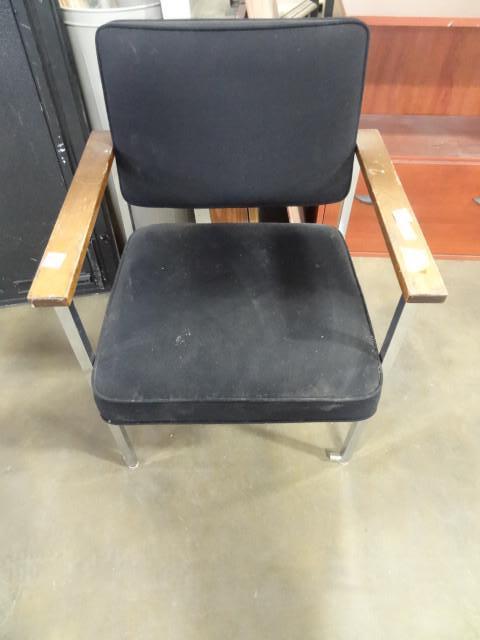 lot 62 image: Metal framed side chair...