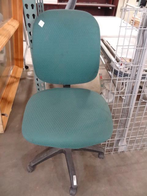 lot 69 image: Office chair on wheels...