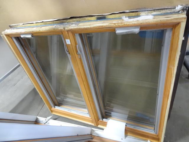 lot 71 image: 47 x 40 wood vinyl crank out windo...