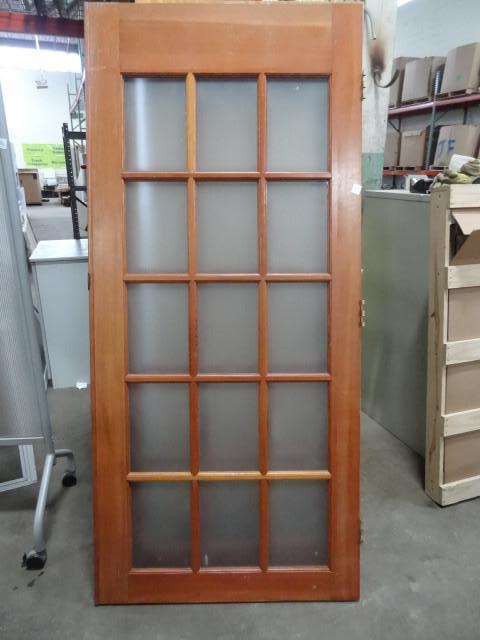 lot 81 image: 36 x 80 wood door...