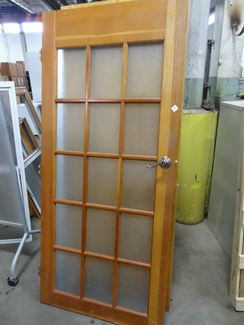 lot 82 image: 36 x 80 wood door...