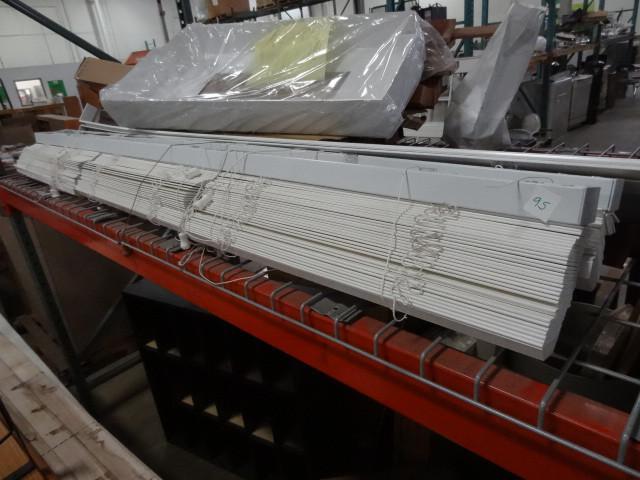 lot 95 image: 2 accent window blinds...