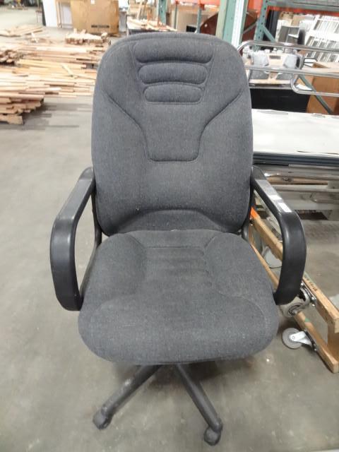 lot 97 image: Office chair on wheels...