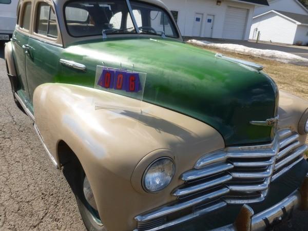 1947 Chevrolet 4 door style master....