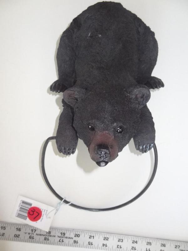 Bear towel ring....