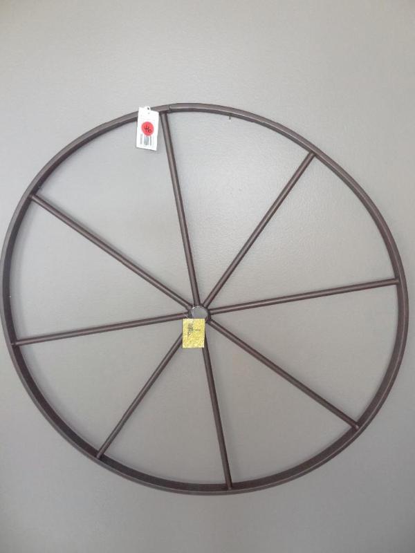 Metal wagon wheel - 32&quot diamet...
