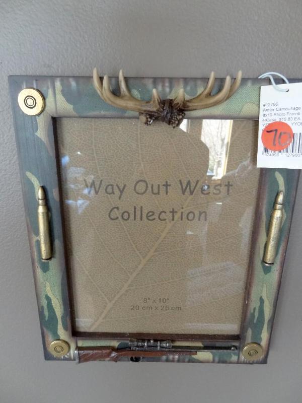 Antler camouflage picture frame....
