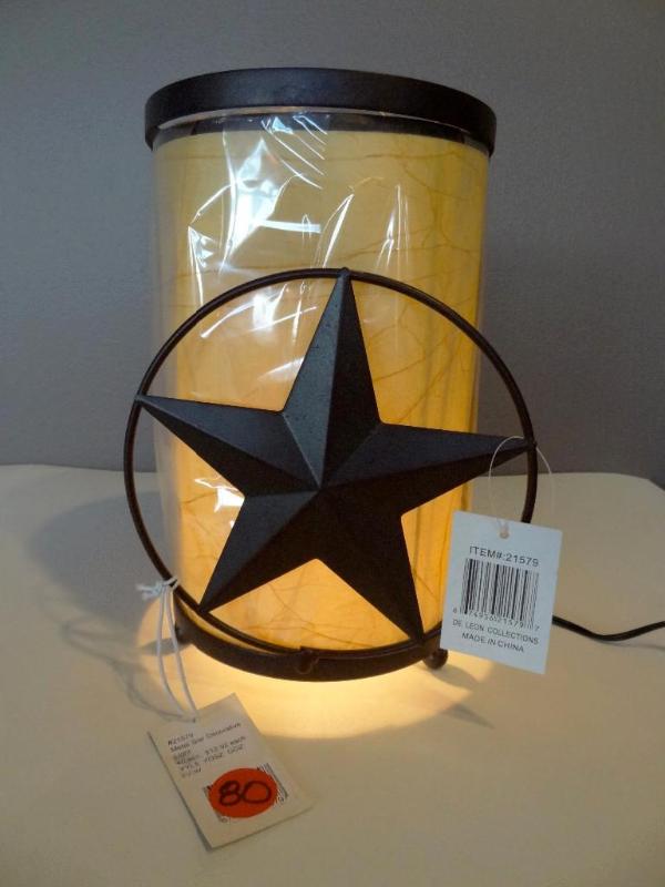 Metal star decorative lamp - 10.25&...