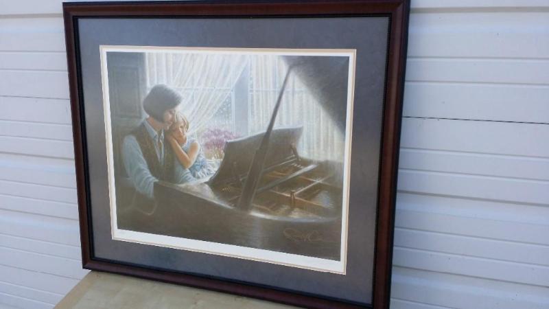 lot 11 image: Robert Olson FramedMatted Print