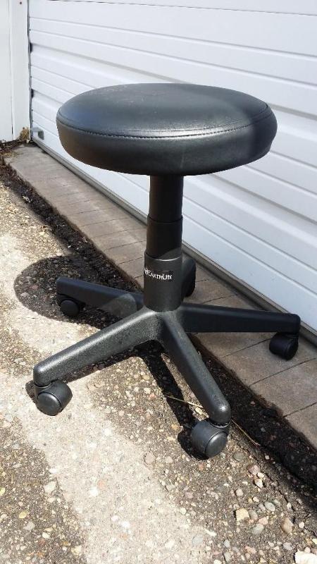 lot 22 image: Earthlite Adjustable Black Color St...
