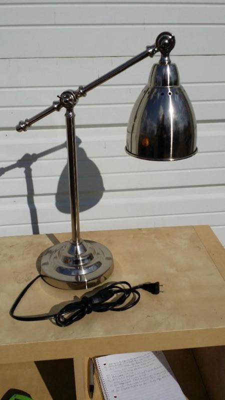 lot 47 image: Ikea Desk Lamp. Model # 17118 Cools...