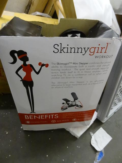 lot 91 image: Skinny girl mini stepper....