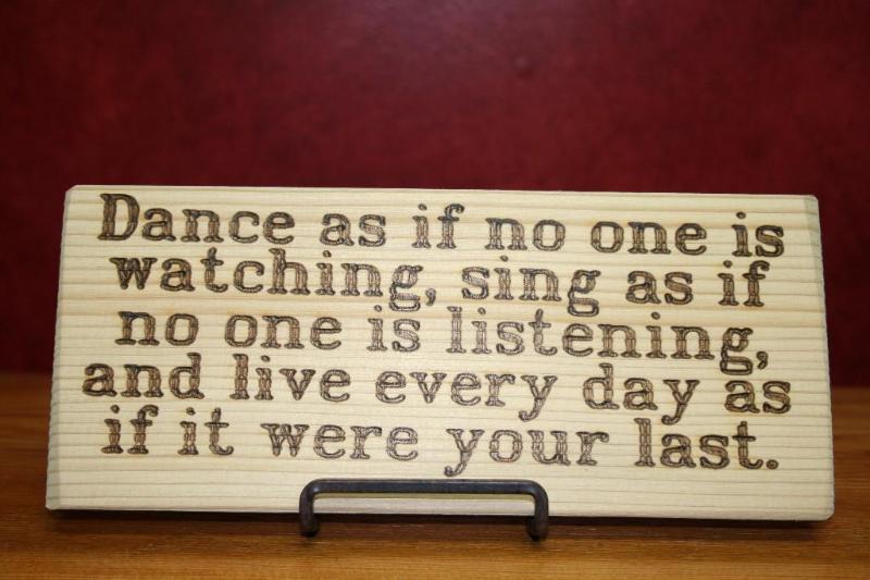 Newly Hand Crafted, Laser Printed o...