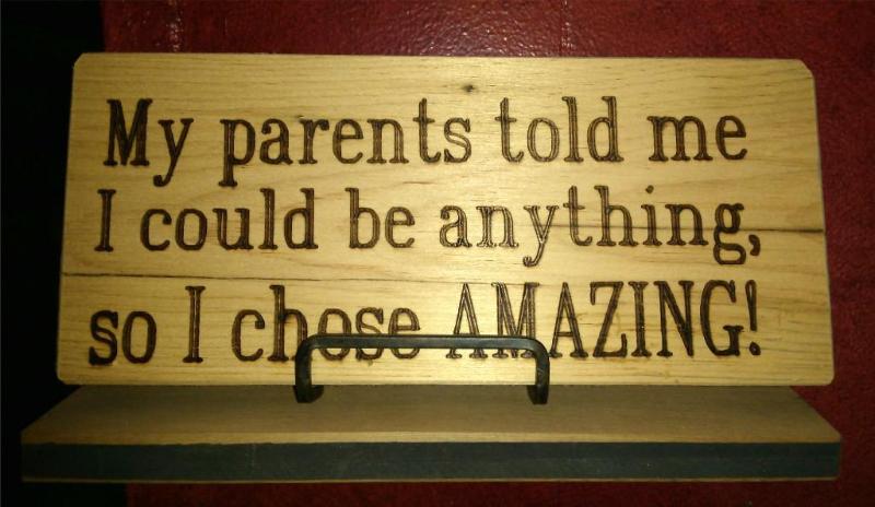 Newly Hand Crafted, Laser Printed o...
