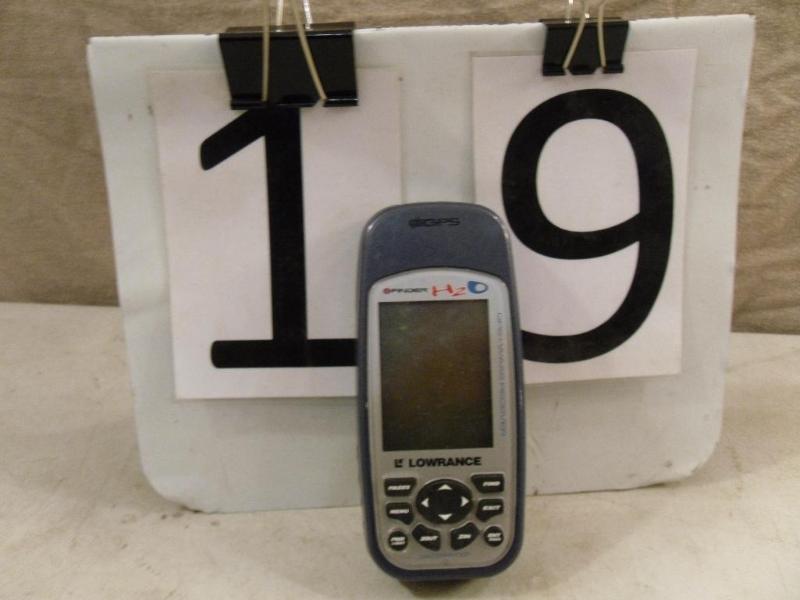 lot 19 image: Lowrance iFinder H20 GPS