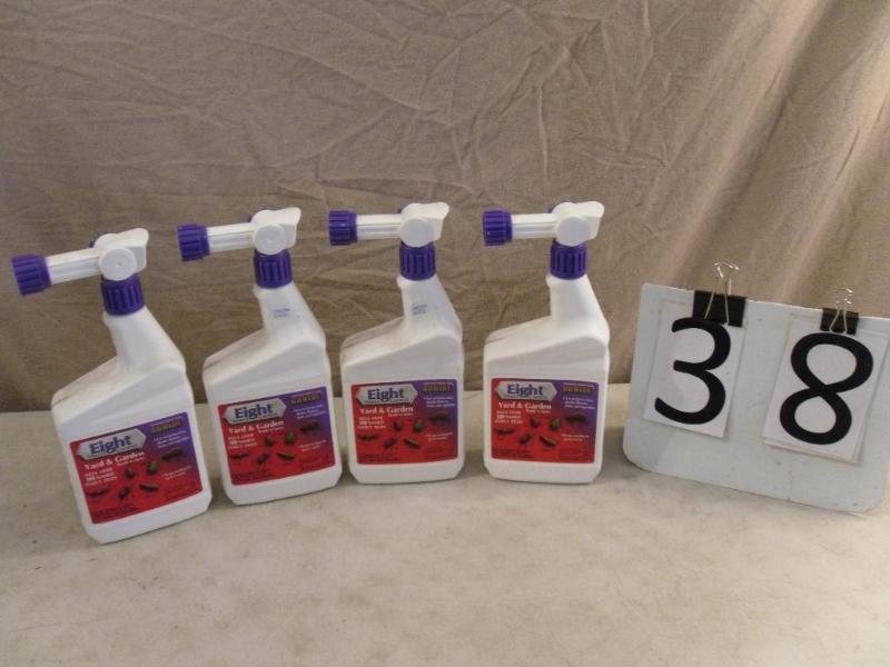 lot 38 image: 4 New Bottles of Bonide&nbspEight ...