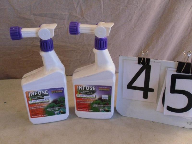 lot 45 image: 2 New Bottles of Bonide Infuse Syst...