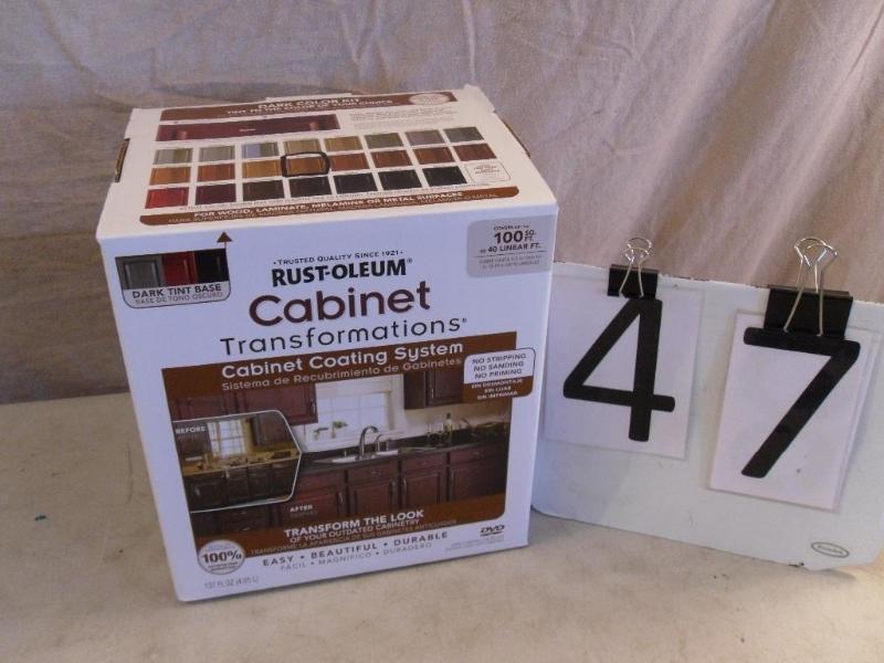 lot 47 image: New Box of Rust-Oleum&nbspCabinet ...