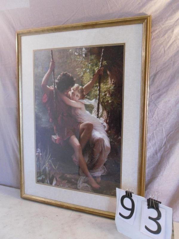 lot 93 image: Beautiful Framed Picture. Measures ...