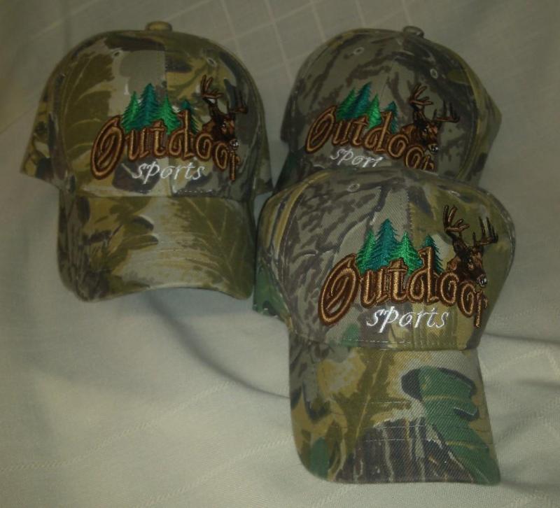 Lot of 8 NEW WITH TAGS Outdoor Camo...