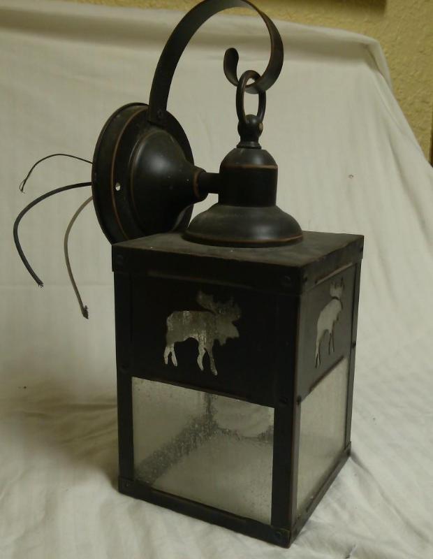 Outdoor Moose Light Fixture...