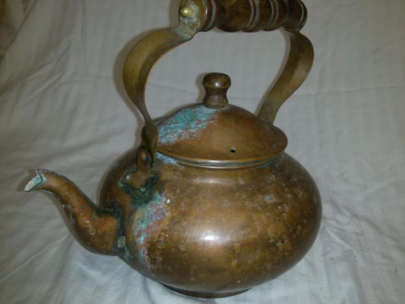 Vintage Copper tea pot...