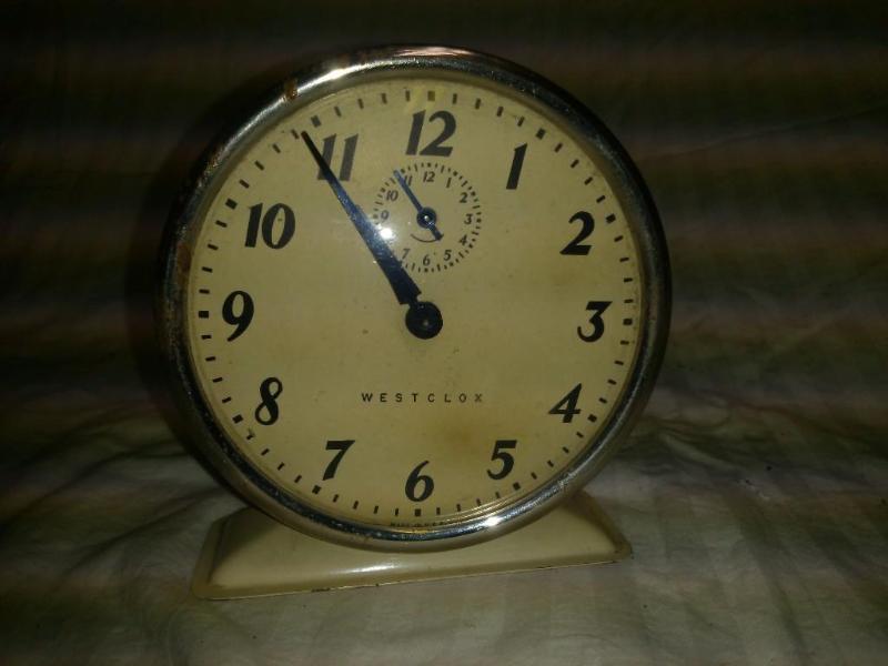 Vintage Westclock Alarm clock, work...
