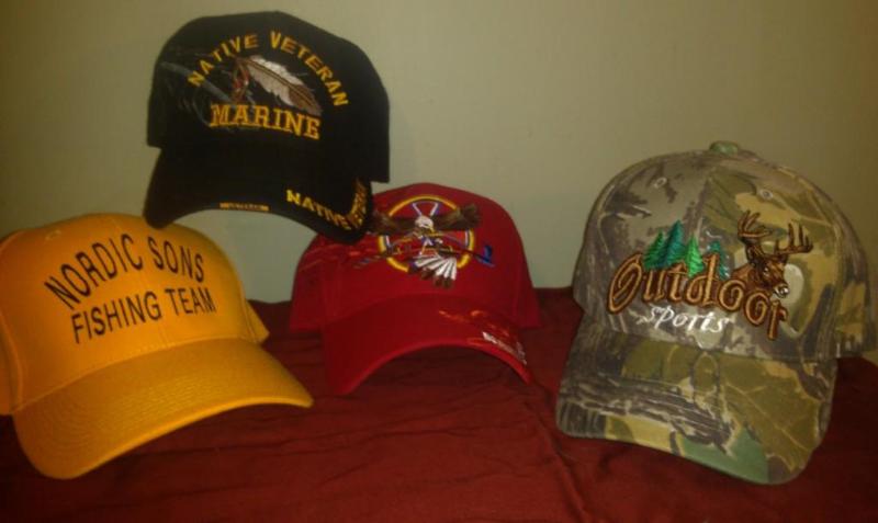 Lot of 9 New hats, outdoor, native...