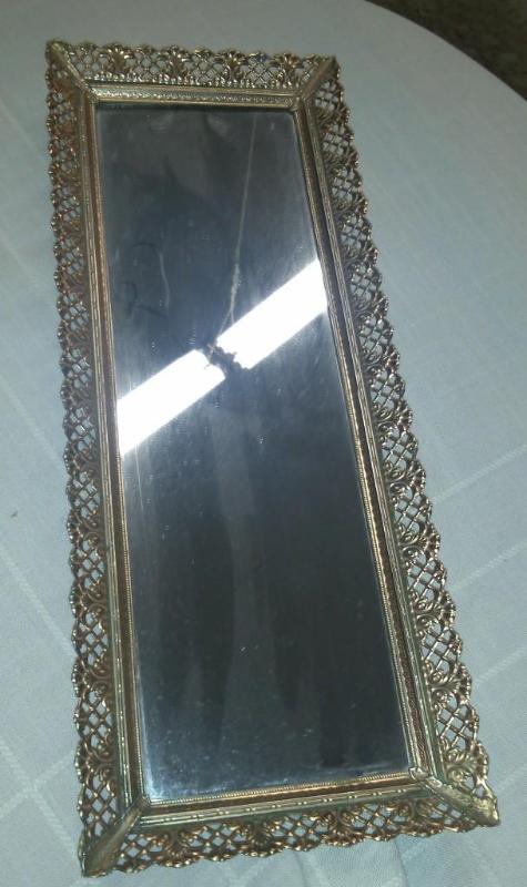 Vintage Vanity Mirror 16 12&quot ...