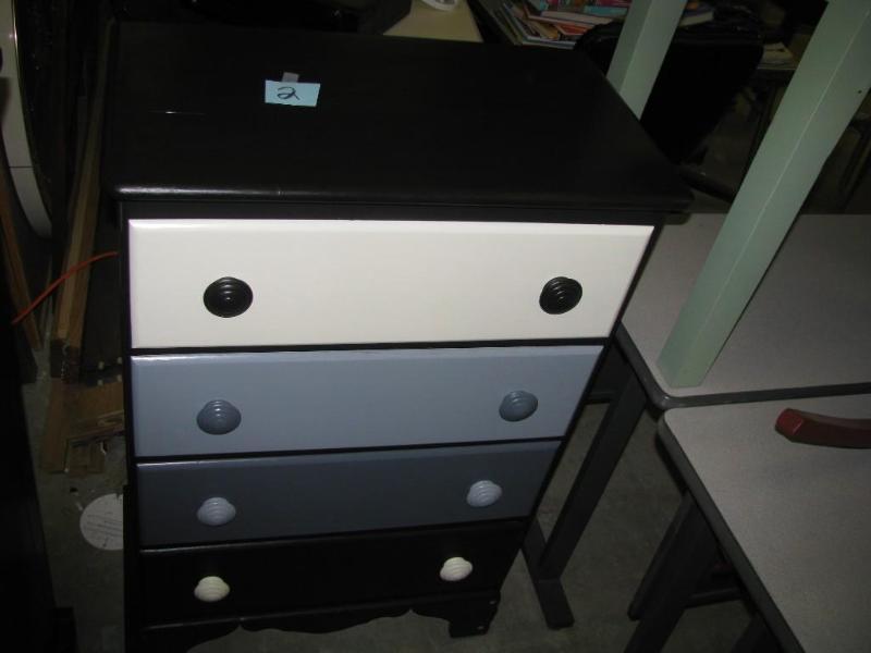 cool dresser --sturdy black grey an...