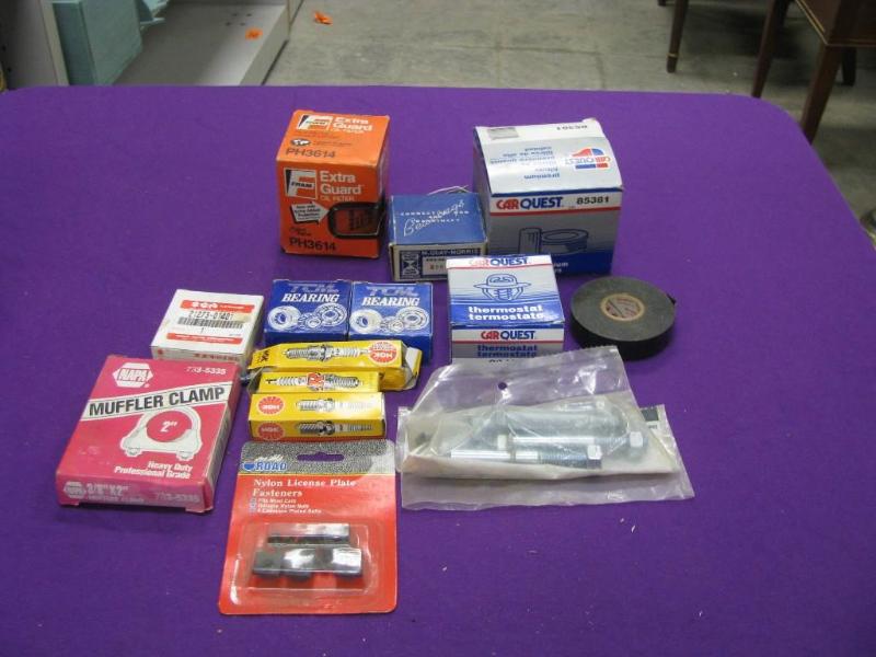 vintage automotive repair parts...