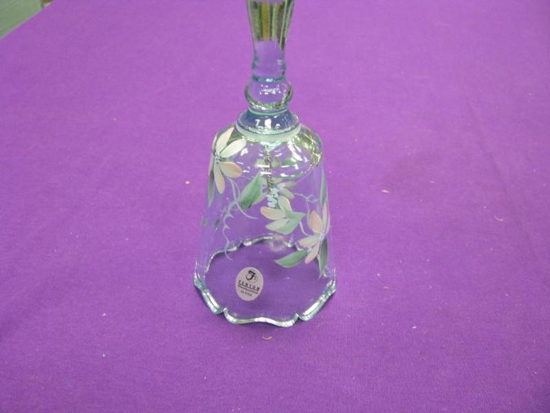 vintage hand painted, signed Fenton...