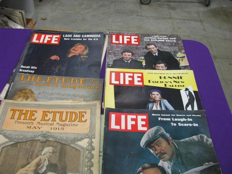 vintage Life, Etude magazines...